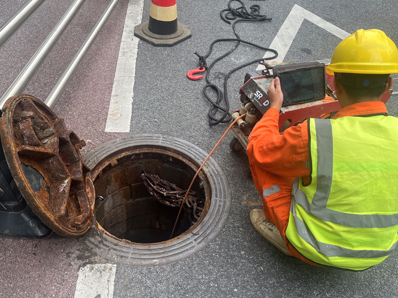 紫金小营市政管道内窥检测