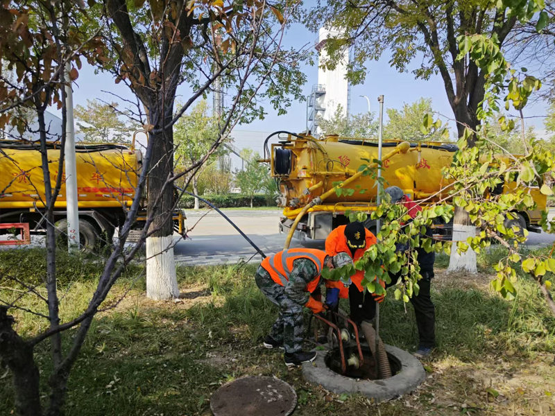 紫金小营厂区管道清洗